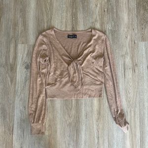 Abercrombie and fitch soft and cozy sweater size xs v neck